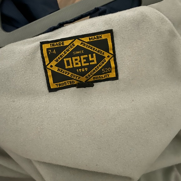 vintage obey windbreaker jacket - Picture 4 of 4